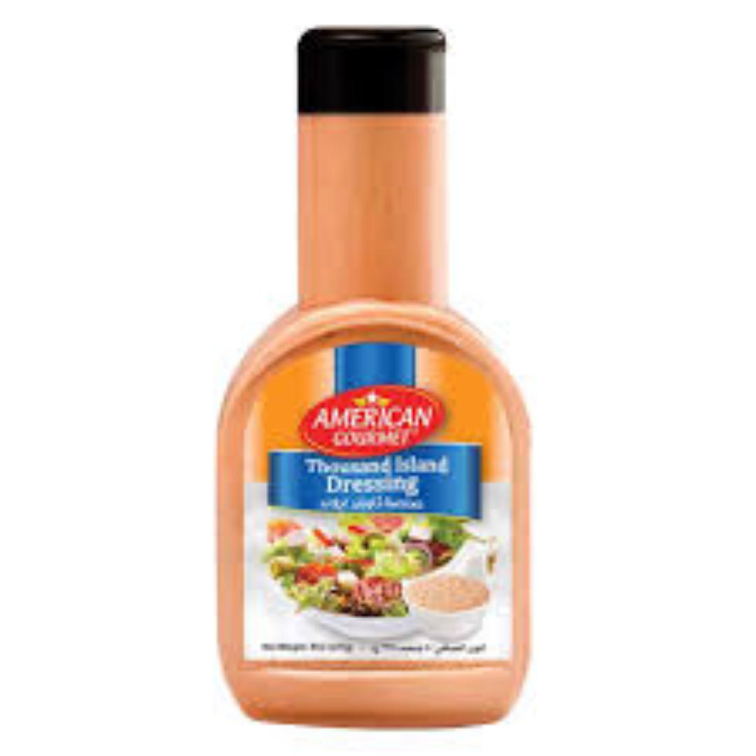AMERICAN GOURMET THOUSAND ISLAND DRESSING 237G